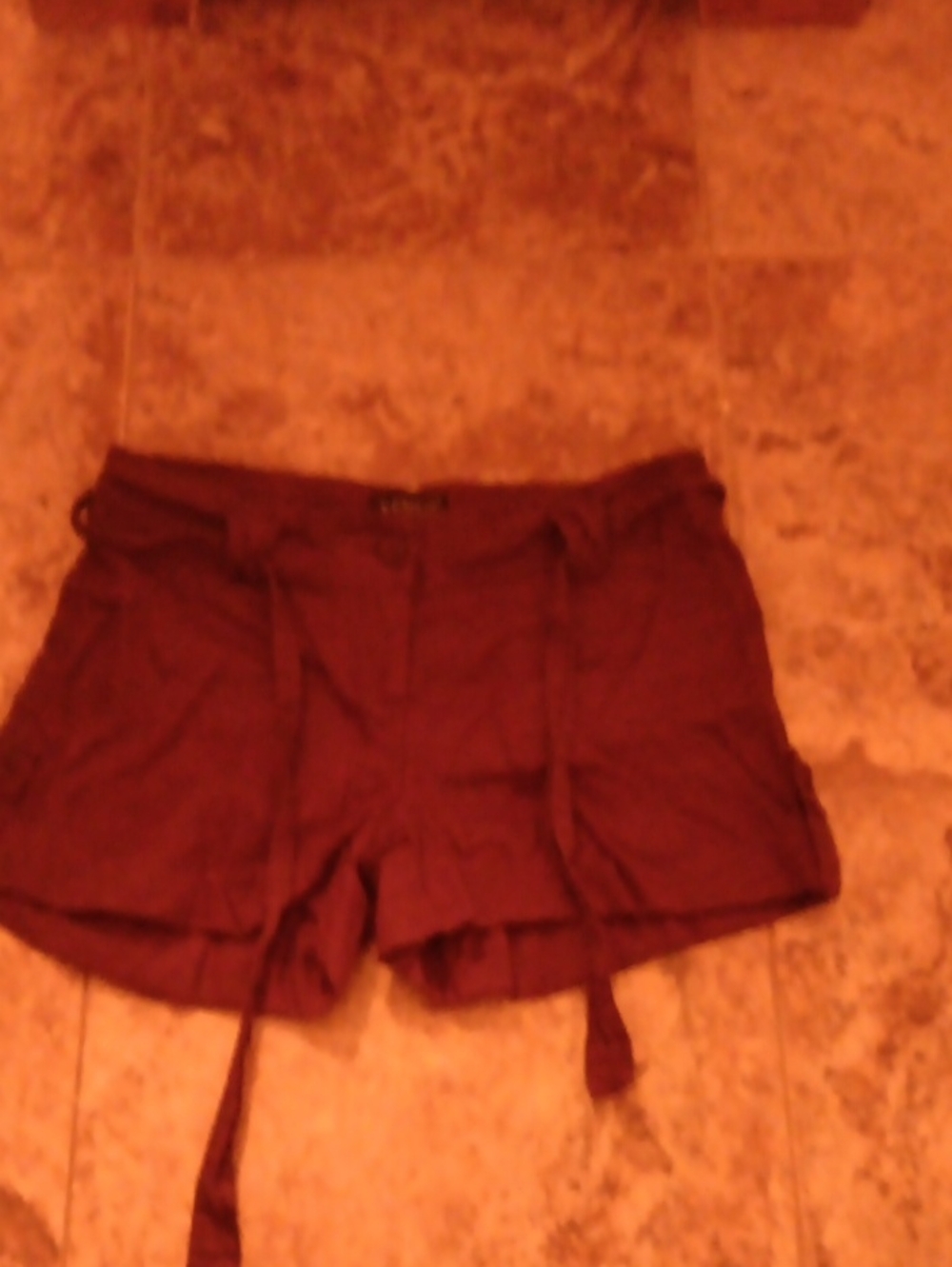 Brown Linen Shorts- NWOT